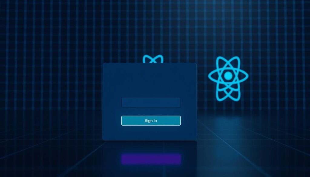 secure login with react